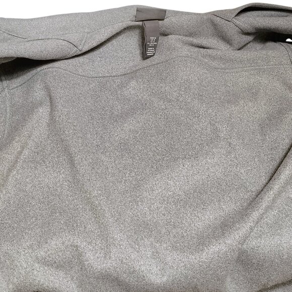 H&M Men’s Gray Felted Zip Jacket | Size M | Reg Fit | Minimalist Smart Casual - Picture 3 of 5